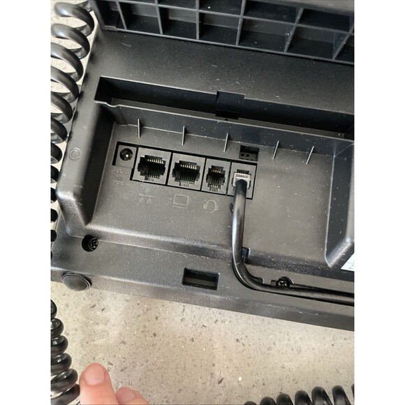 Polycom VVX 450 Ring Central Business VoIP Phone Black VVX450 Parts/Repair Only - Picture 10 of 10